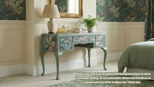 Mid‑Century Dressing Table - Fully Restored & Artistically Transformed