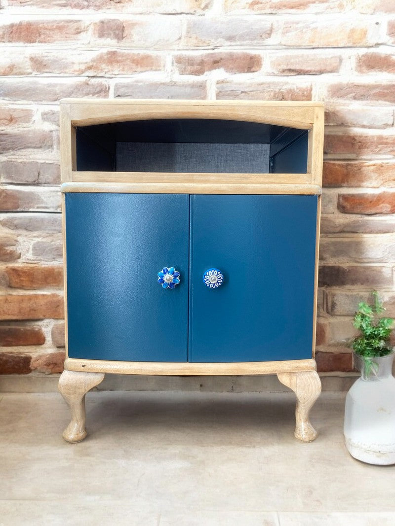 Little Blue: Small lounge cupboard or beside cabinet