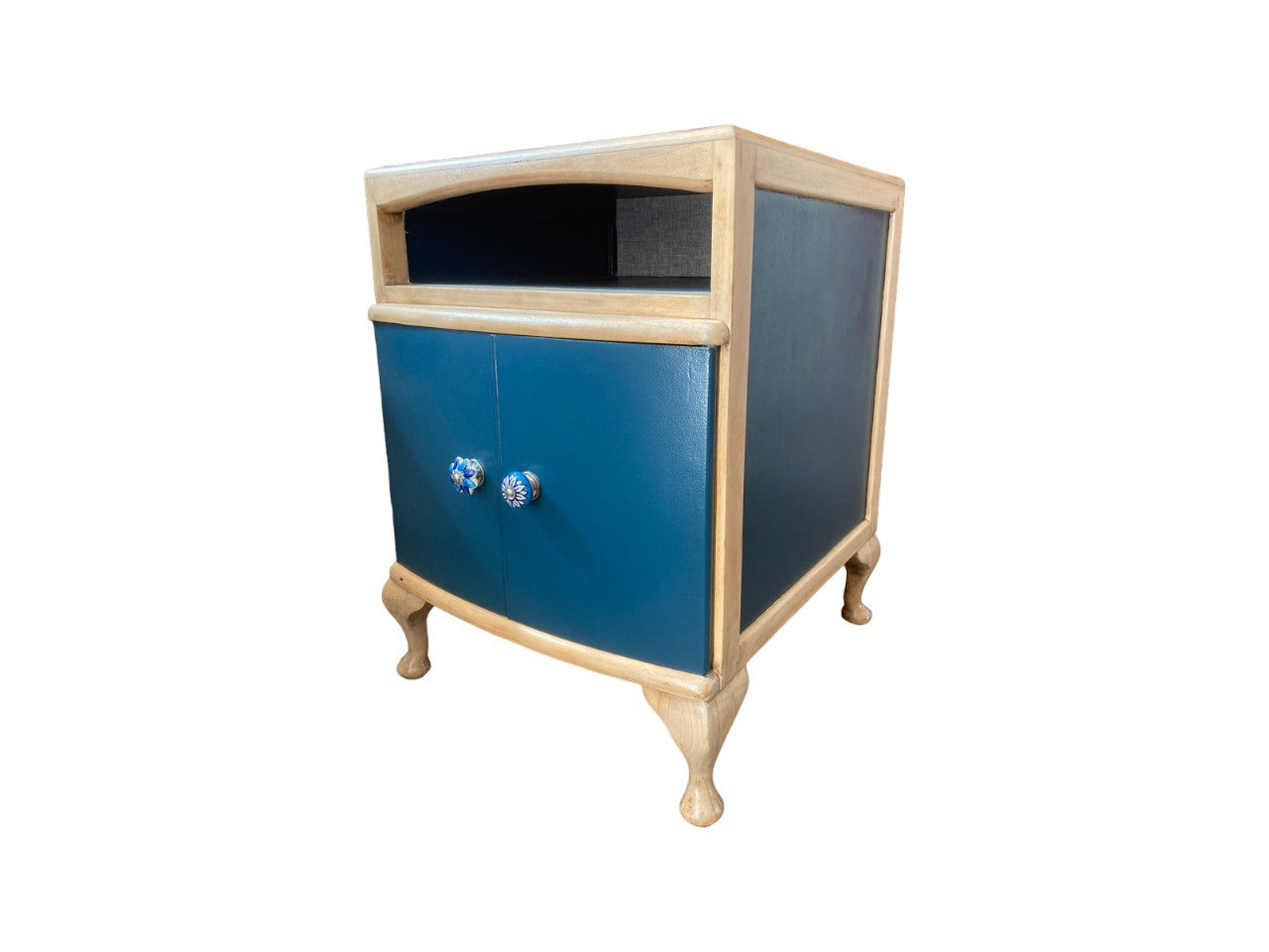 Little Blue: Small lounge cupboard or beside cabinet