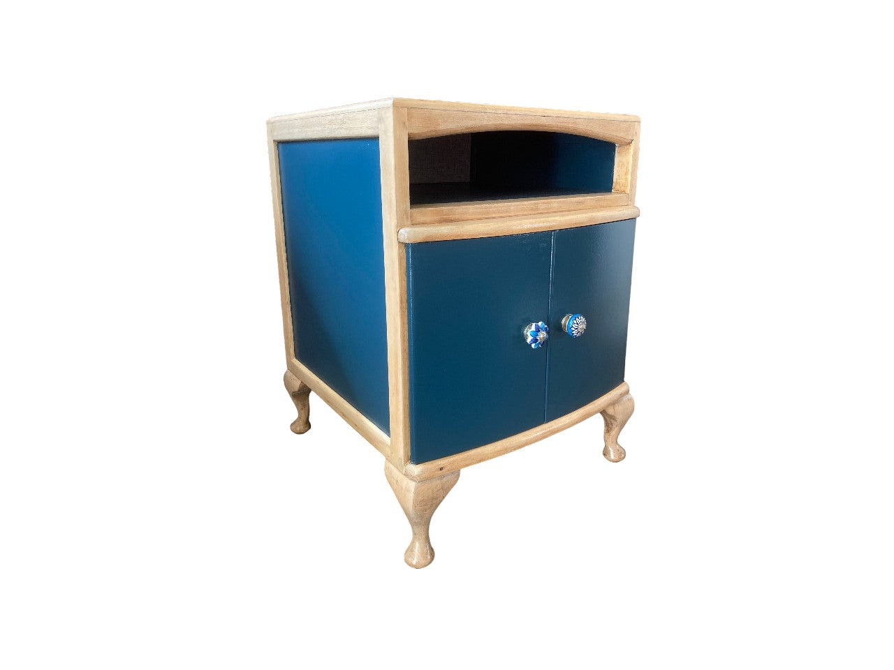 Little Blue: Small lounge cupboard or beside cabinet